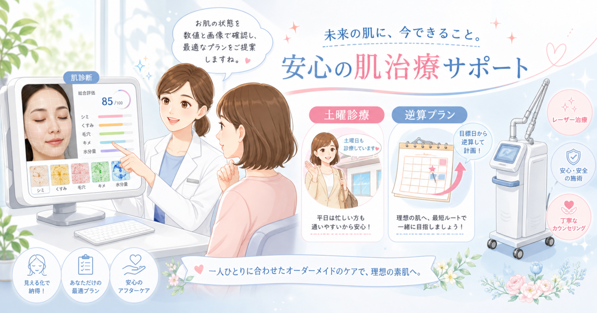 【判断基準】皮膚科を受診すべき膿ニキビのサインと受診のメリット