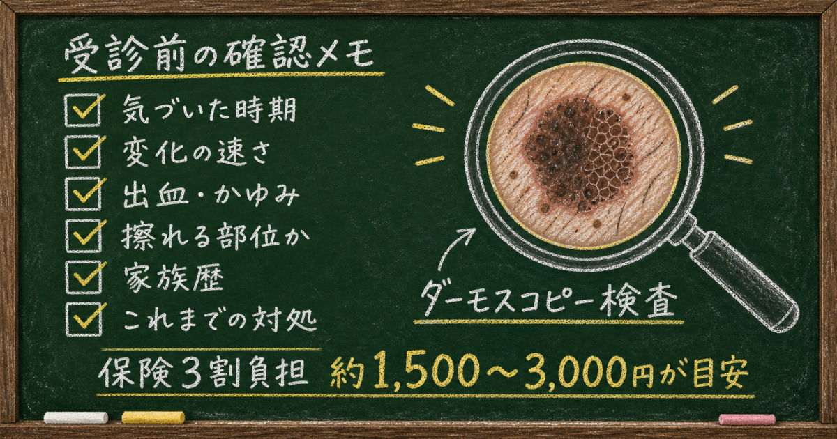 加齢や刺激による変化との違いと皮膚科を受診すべき明確なタイミング